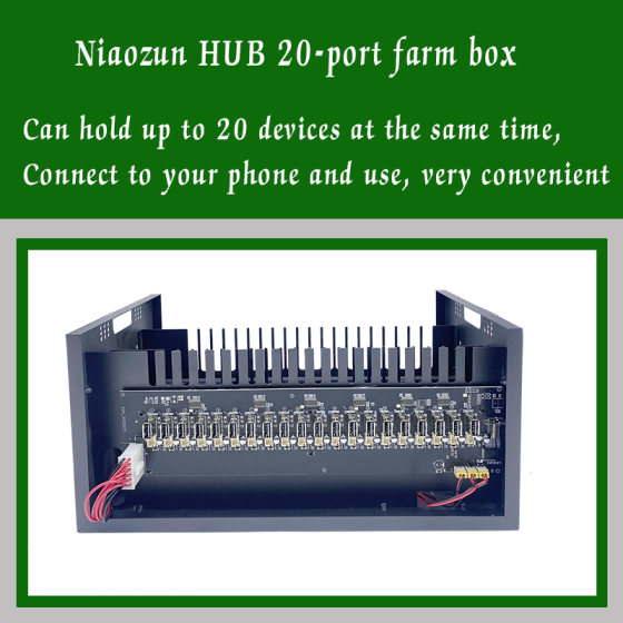 20-port Android phone connection box