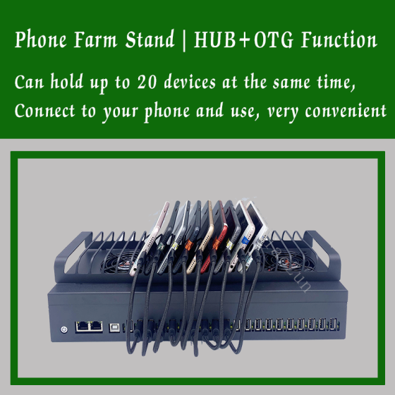 USB+OTG dual function phone connection box