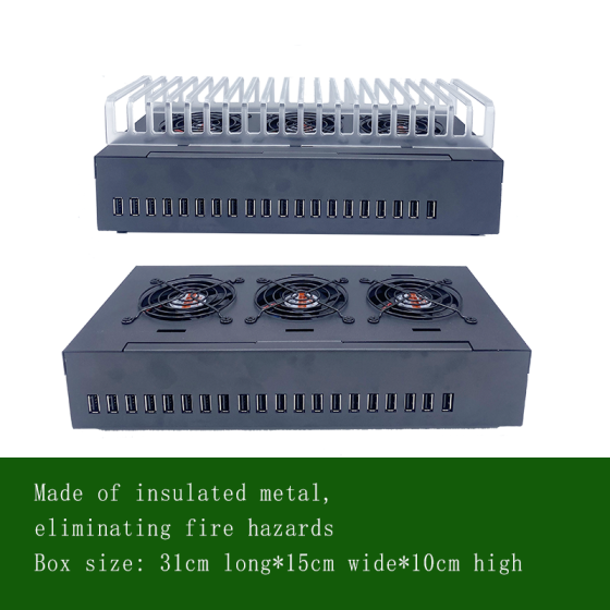 20-port Android phone connection box