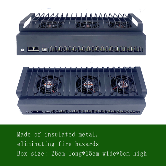 USB+OTG dual function phone connection box