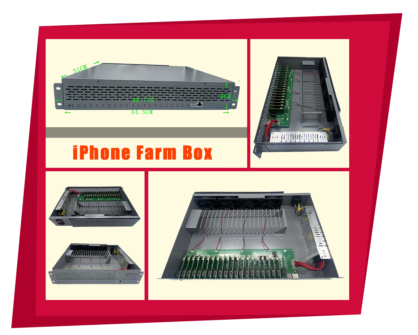 iPhone Farm Box
