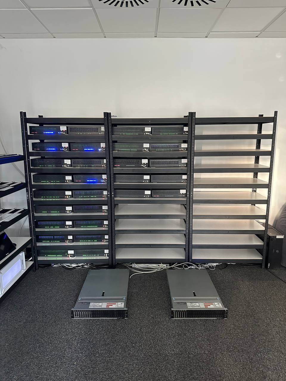 Phone Server Rack Running Script What is a Phone Farm?